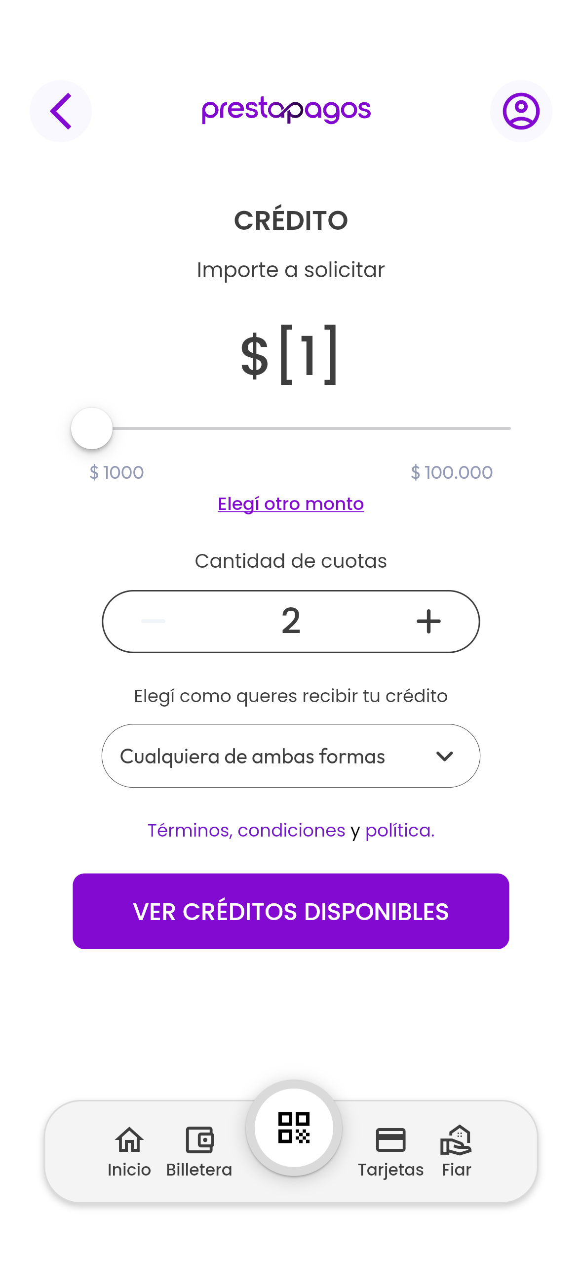 Solicitud de credito